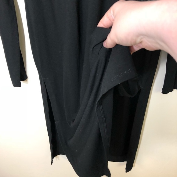 White House Black Market V-Neck Dress Long Sleeve XS - Picture 3 of 7